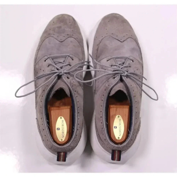 Footjoy 56113 FJ Flex LE Gray Suede Wingtip Oxford Sneaker Dress Shoes Men\'s 9.5 main image 7